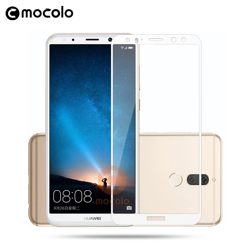 Закаленное стекло mocolo для Huawei mate 10 lite защита экрана с полным покрытием 3d-пленка