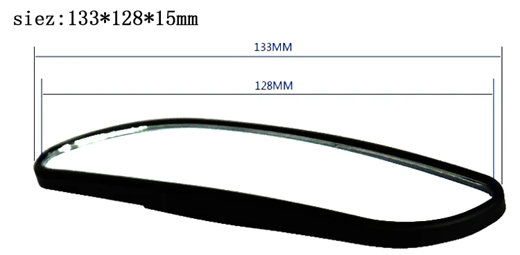 high quality 2PCS universal Driver 2 Side Wide Angle Convex Car Vehicle Mirror Blind Spot Auto RearView for all car hot selling |