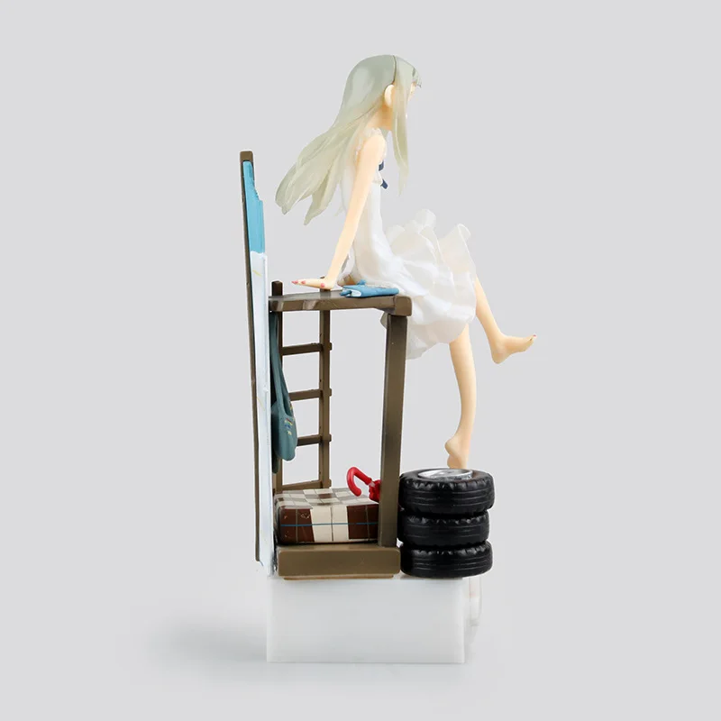 Huong Аниме Фигурка 22 см Anohana Honma Meiko Menma ПВХ фигурка Коллекционная модель игрушки|model