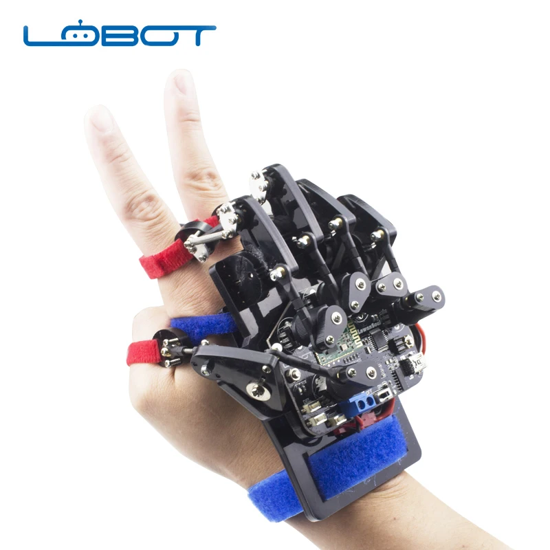 LOBOT с открытым исходным кодом беспроводные соматосенсорные перчатки пульт