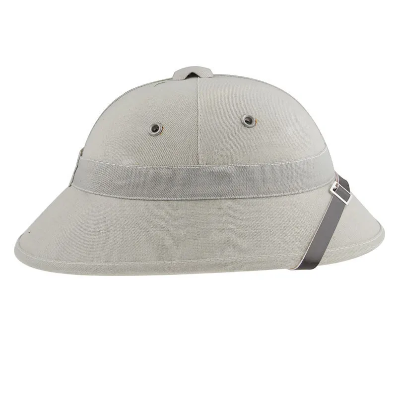 Вьетнамская военная шапка NVA VIETCONG VC PITH серый шлем 33662|pith helmet|vietnam pith helmetvietcong hat |