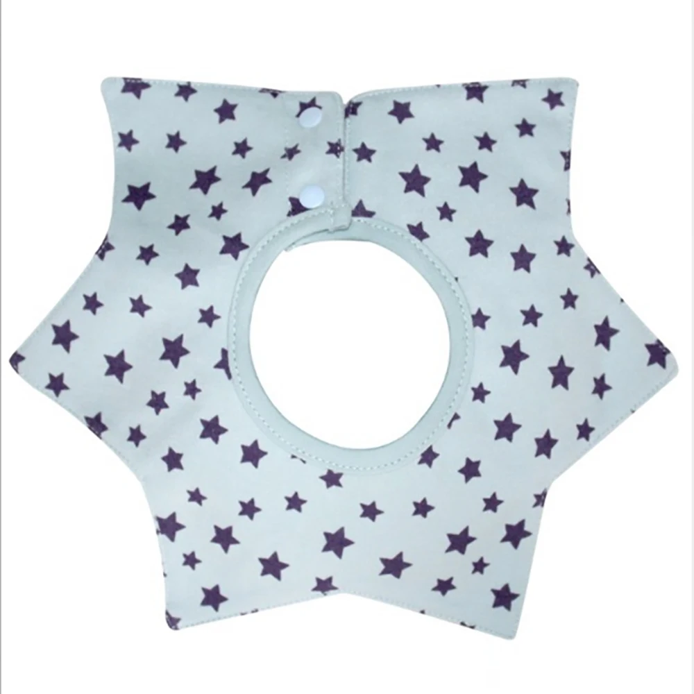 360 градусов хлопковая бандана нагрудники для малышей Smock Infant Burp Cloths печать
