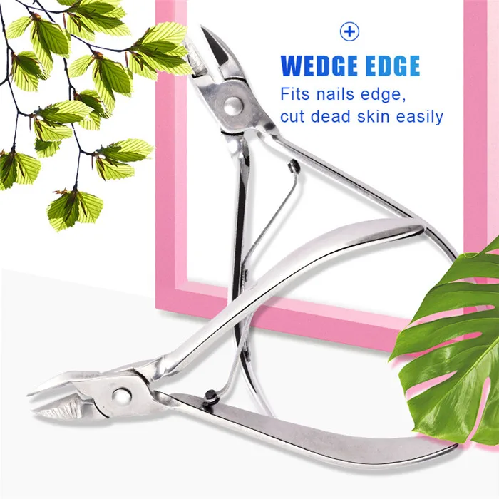 Cuticle Scissor 1 шт. профессиональные ножницы для педикюра кусачки для стрижки ногтей из нержавеющей стали ножницы для кутикулы инструменты для маникюра - Цвет: Cuticle Scissor