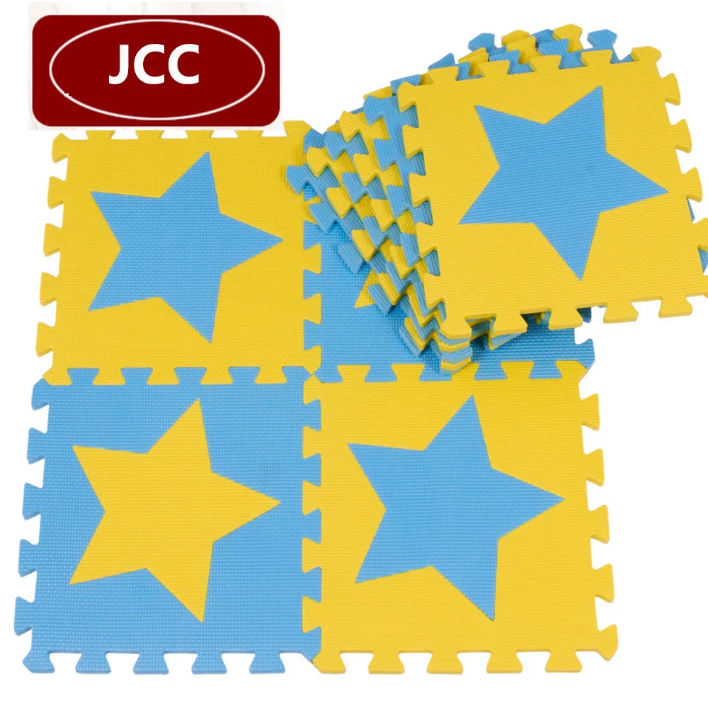 Игровой коврик-пазл из вспененного этилвинилацетата в Звездном стиле JCC детские