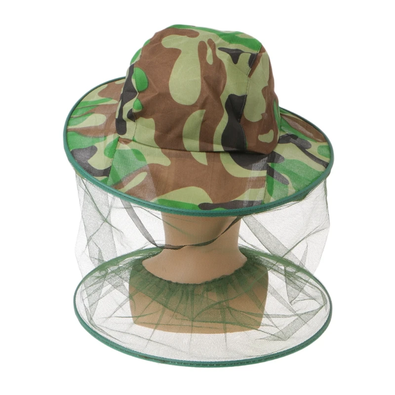 

Mesh Face Mask Hat Keeping Insects Bee Flying Face-Protector Beekeeper Fishing