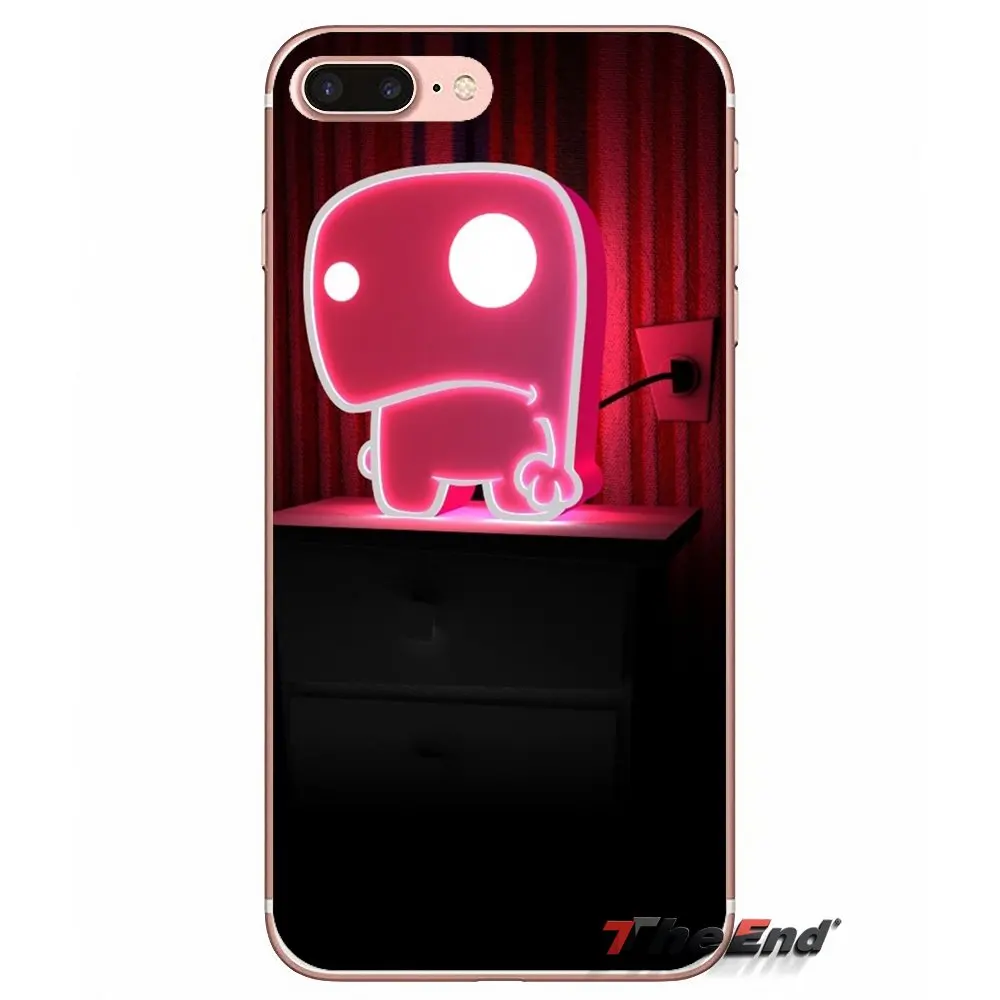 Лампа лампочка ТПУ силиконовый чехол для телефона iPhone X 4 4S 5 5S 5C SE 6 6S 7 8 Plus Samsung Galaxy J1