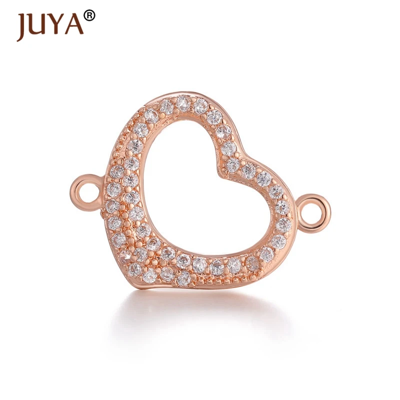 rose gold 4 pcs Стразы с кристаллами, Круглый соединитель Karma Infinity, сделай сам, браслет, серьги, фурнитура, круглые соединители для изготовления ювелирных изделий, 4 шт - Цвет: rose gold 4 pcs