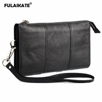 fulaikate 6 5 genuine leather bag for iphone xr xs max 7plus handbag universal pouch for huawei mate 20 p30 phone wallet case