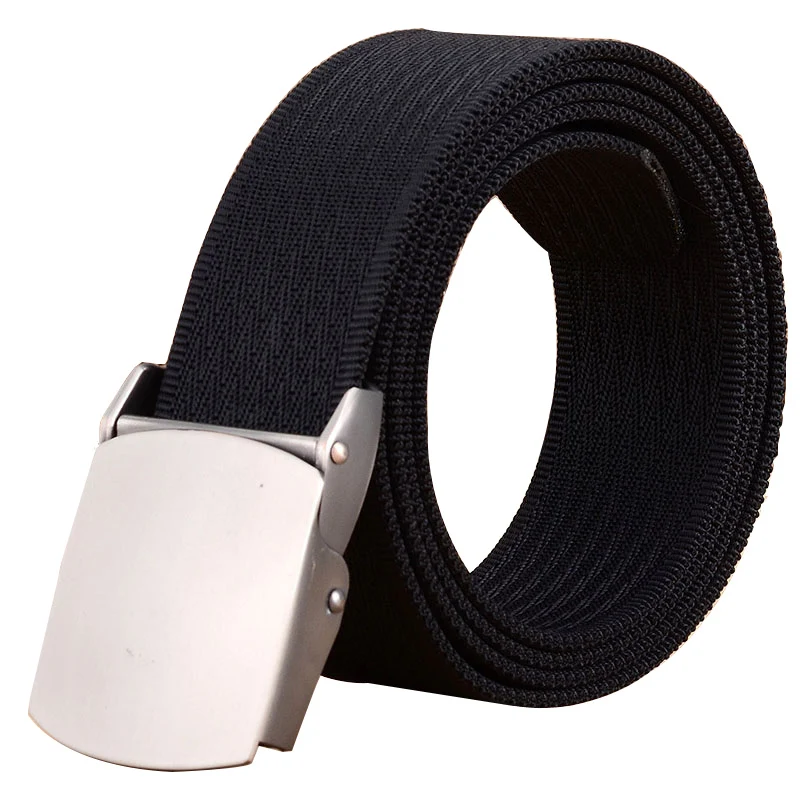 Tactics belt Arbitrarily adjustment quality canvas Alloy Automatic buckle Men belt outdoor casual Men Military training belt