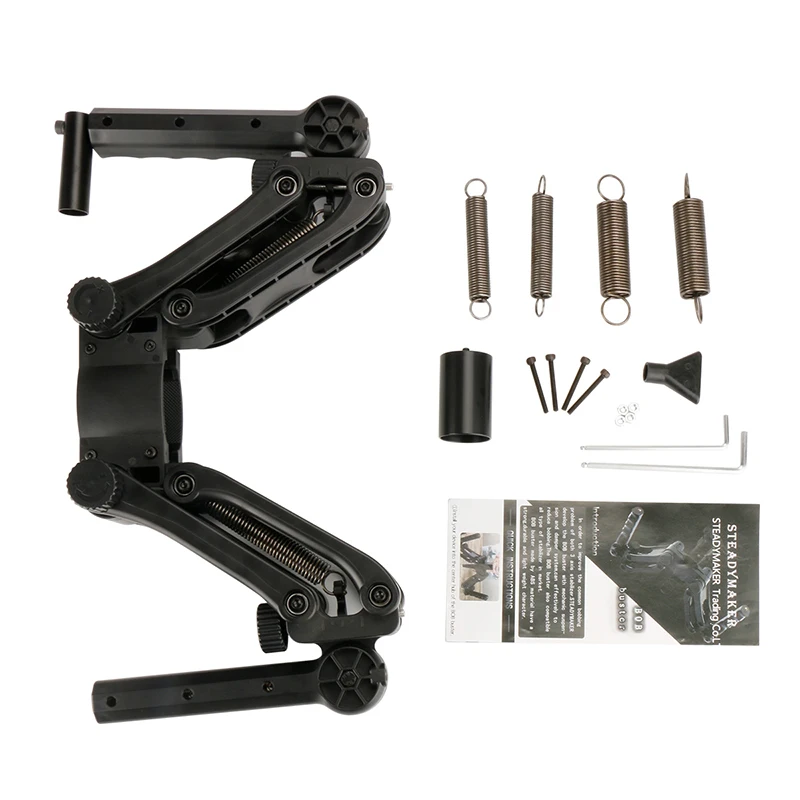 TTKK 4,5 кг нагрузка 5 оси стабилизатор Gimbal для Zhiyun Crane 2 Plus Feiyu регулируемые пружины двойные рукоятки Ручка