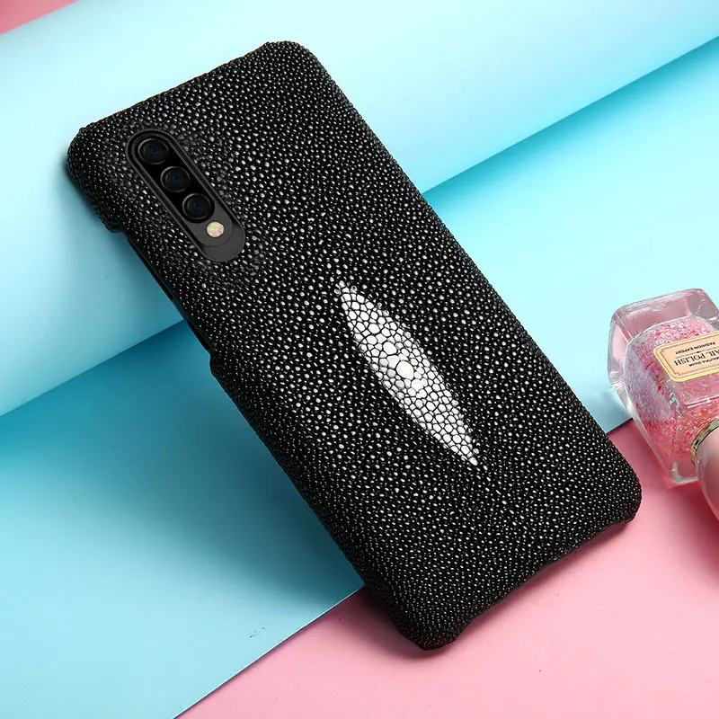 Черный Натуральная кожа ската чехол для samsung galaxy a50 a70 a40 a30 a8 a7 S10E S10 Plus S8 Plus S7 Edge S9 Plus Note 10 Plus 9 8 A10 A20 Роскошный чехол для S10 S7 S8 S9 Plus Note 9, 10 лет, с героями комиксов Марвел - Цвет: Черный