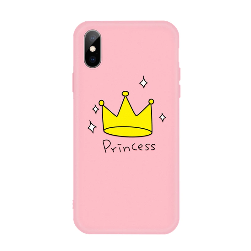 Розовый чехол для телефона iPhone XS MAX XR X 8 7 6 6S Plus, чехол с милым динозавром клубничкой для iPhone 8 7 PLUS 5 5S SE, мягкий ТПУ чехол s - Цвет: 09