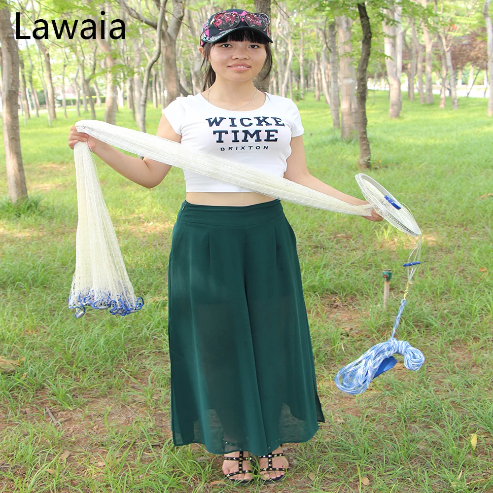 Lawaia свинцовая рыболовная сеть для ловли рыбы ручная нахлыстом свинцовые