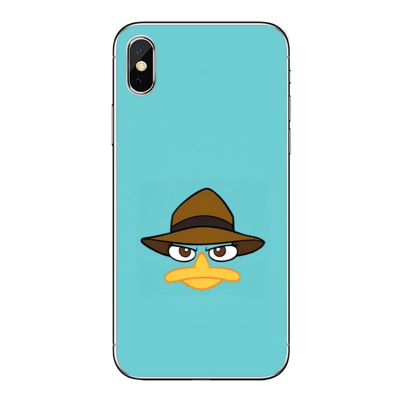 Phineas и Ferb мультфильм для iPhone X XR XS Max 8 7 6s 6 plus SE 5s 5c 5 4s 4 iPod Touch чехол мягкий чехол для телефона