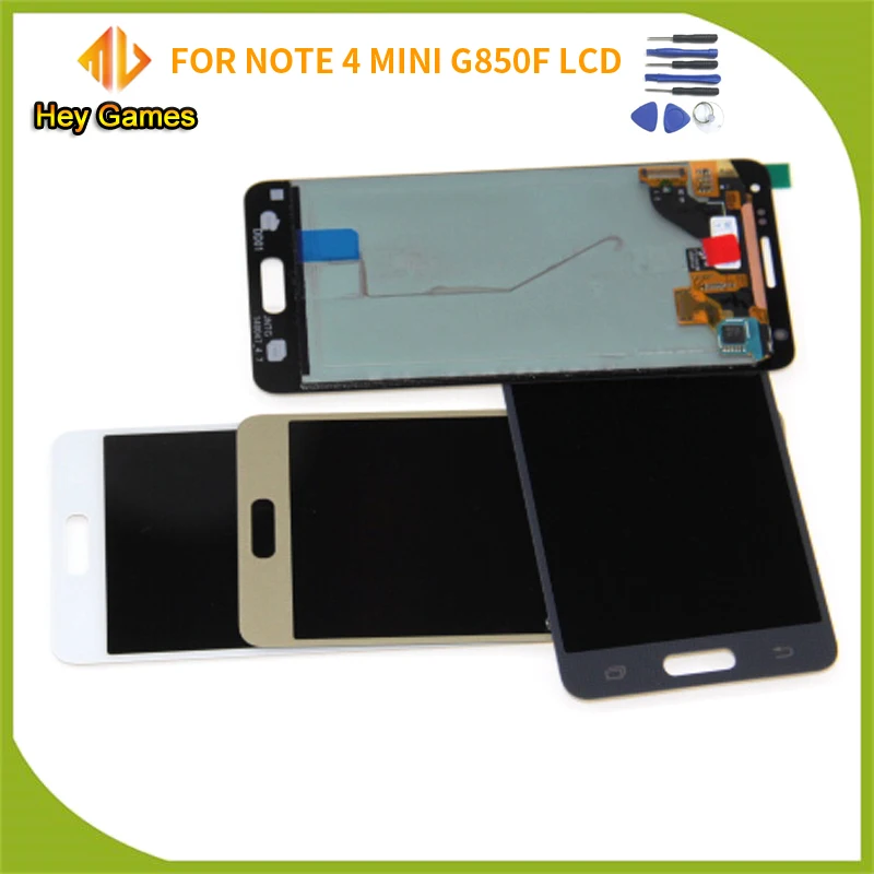 Супер AMOLED ЖК-дисплей для samsung Galaxy Note 4 Mini Alpha G850 G850F G850M дисплей сенсорный экран