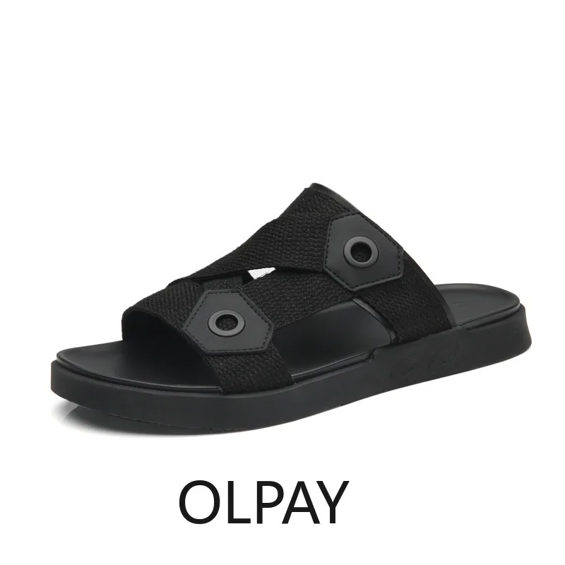 Summer Sandals Men's Beach Shoes Leisure Korean Style Roman Outdoor and Slippers Mens Gladiator | Обувь