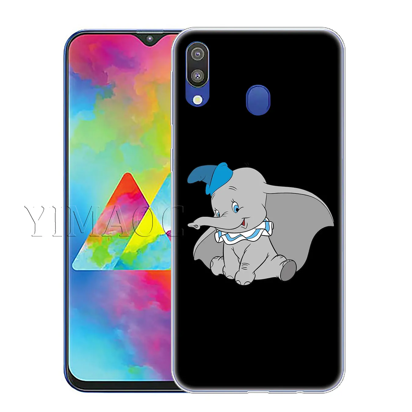 Милый мягкий силиконовый чехол YIMAOC Dumbo elephant для Samsung Galaxy A70 A60 A50 A40 A30 A20 A10 M10 M20 M30 M40