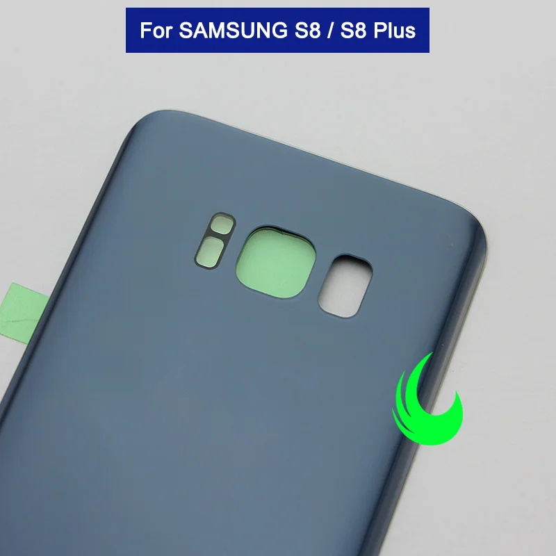 Оригинальный сзади Стекло для Samsung Galaxy S8 g950 G950F + плюс G955 G955F S8plus Батарея Крышка