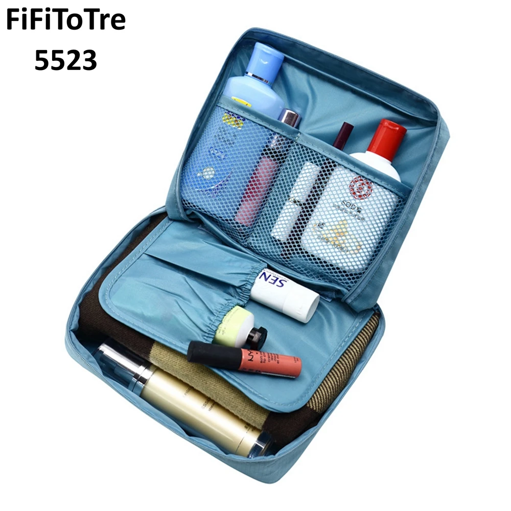 Полезная Новая мода под одеждой Бюстгальтер макияж косметика мыть сумки