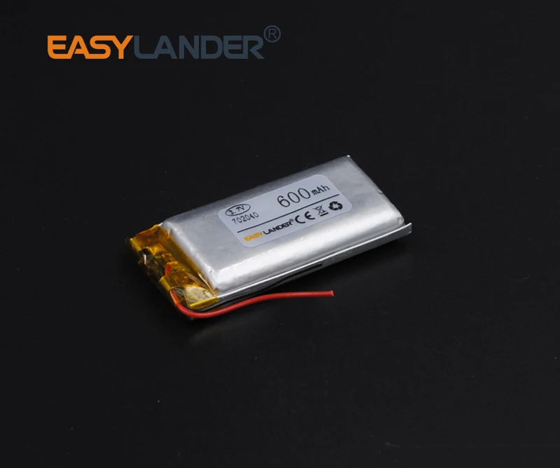 3 7 V 702040 600mAh литий полимерный ионный аккумулятор для bluetooth Гарнитуры MP4 спикер мышь
