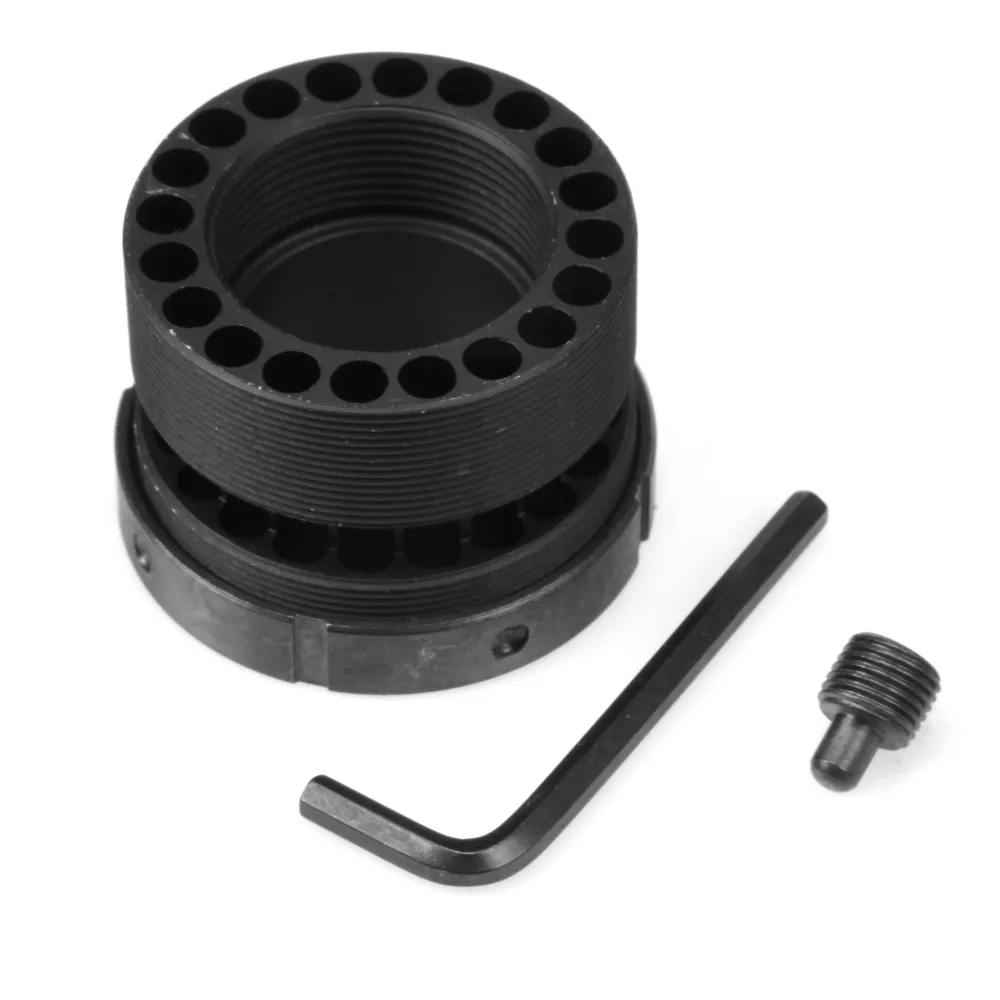 5 56 цилиндрическая гайка стальное кольцо для варенья + передняя крышка