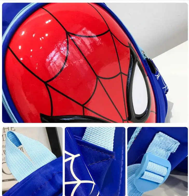 3D человек-паук ученик начальной школы Bookbag мультфильм детская книжная сумка Детский рюкзак