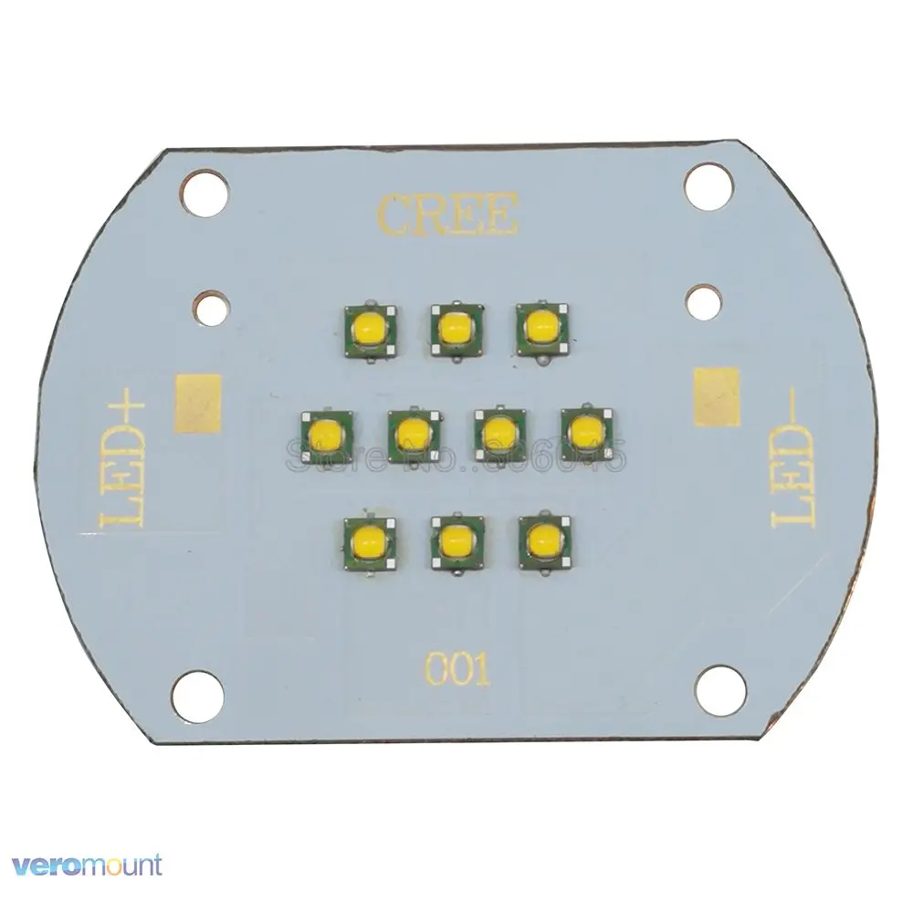 30 Вт CREE XP E XPE теплый белый 3000K 10 LED чипов мульти чип интегрированный высокой