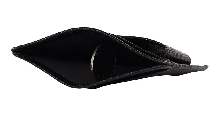 Портативный мужской мини кошелек из натуральной кожи Тонкий Карманный держатель