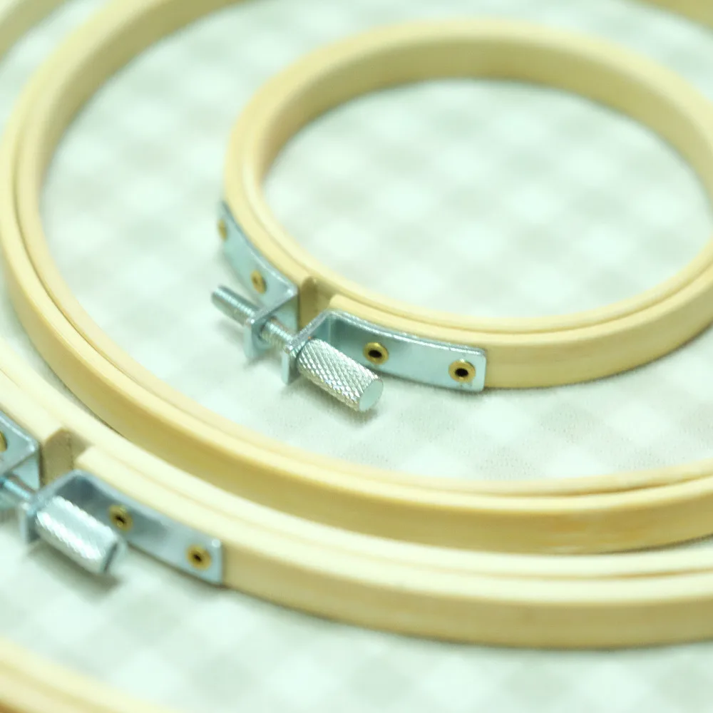 Ручные бруски для вышивки крестиком сделай сам Бамбуковая рама круглые кольца