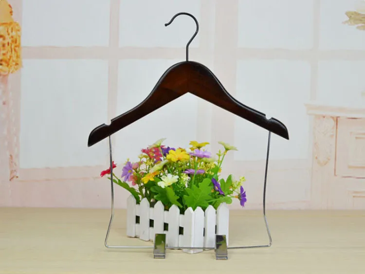 Hangerlink инновационный белый деревянный боди/Pantsuit вешалка для малышей и детей (10