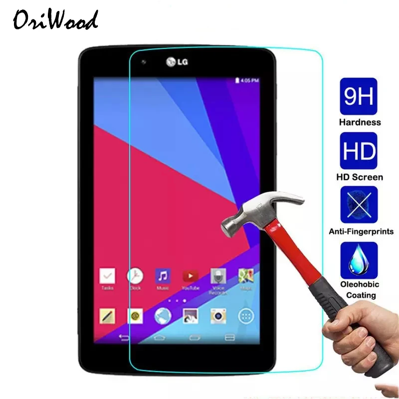 2.5D полное покрытие закаленное стекло для LG G Pad V400 7 0 V500 8 3 V480 V490 V525 V521 X V520 Защитная