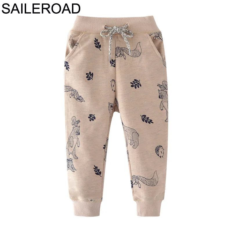 SAILEROAD Маленькие мальчики полные штаны для детей Брюки мальчиков Зимние теплые
