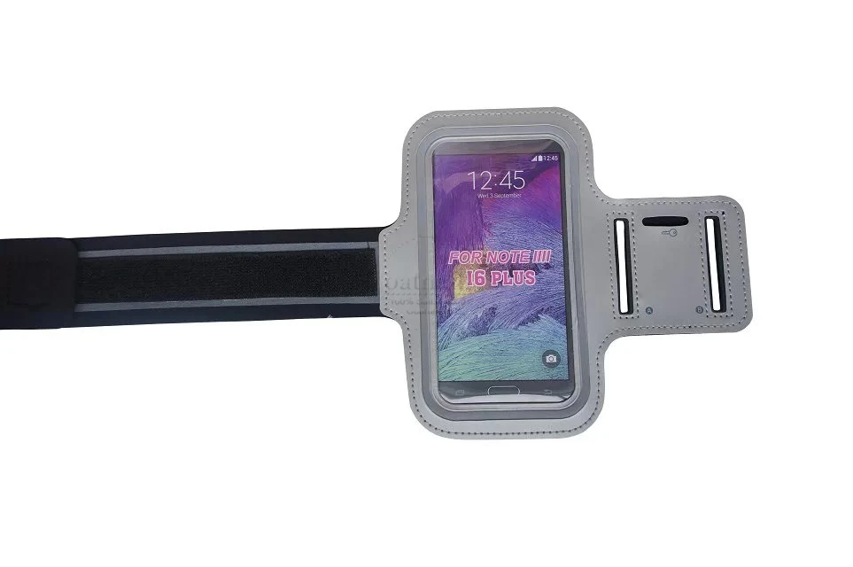Новые спортивные сумки для бега и бега для Zte Nubia Red Magic 3, водонепроницаемые чехлы для Nubia z20, чехол для браслета - Цвет: Серый