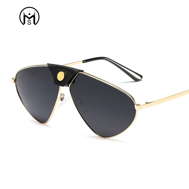 Очки авиаторы солнцезащитные унисекс 2019 градиентные коричневые uv400|Женские очки|