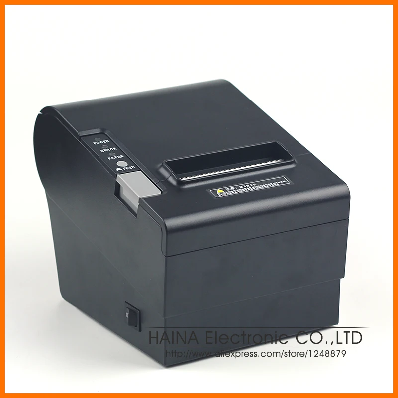 Термопринтер с интерфейсом Ethernet/USB 80 мм 250 мм/секция|receipt printer|thermal receipt printerthermal printer