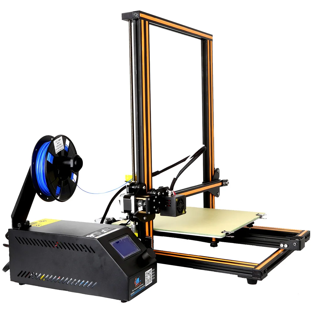 Creality 3d Cr-10 300*300*400 мм настольный принтер с ЖК дисплеем 3D DIY принтер ЖК-экран дисплей с sd-картой функция офлайн печати