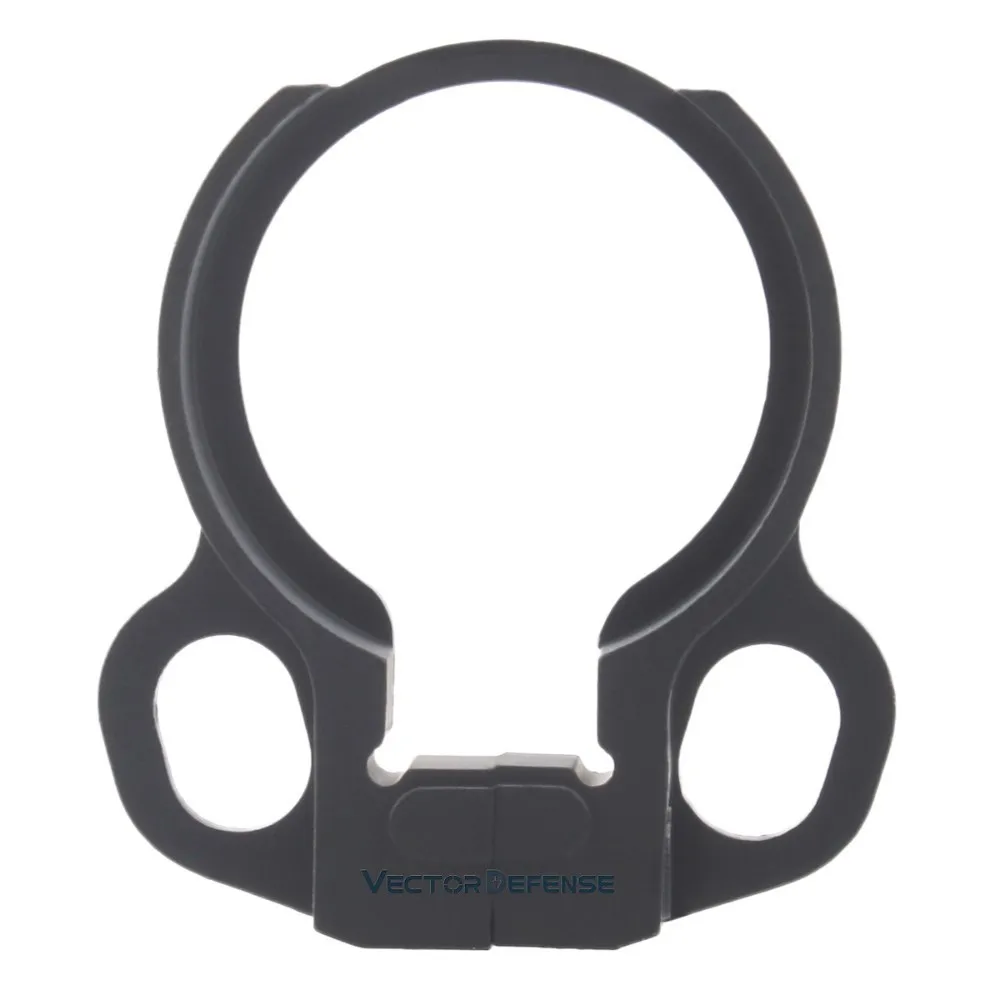 Universal Adjustable Vetor оптика стальной приемник Концевая пластина Одиночная двойная петля регулируемая для Mil-Spec коммерческий Spec AR15 M4 Butt Стоковая буферная трубка - Цвет: Universal Adjustable