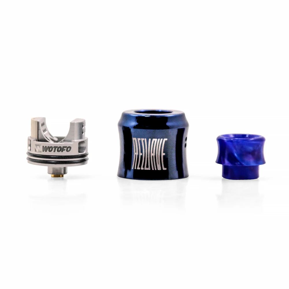 Оригинальный Wotofo Рекурсивный RDA 24 мм восстановительный капельный распылитель с