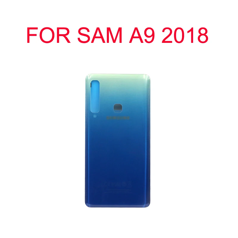 A9 крышка батареи с камерой стекло объектив для samsung A9 A9S A920 A920F Задняя крышка батареи задний Чехол корпус двери инструменты