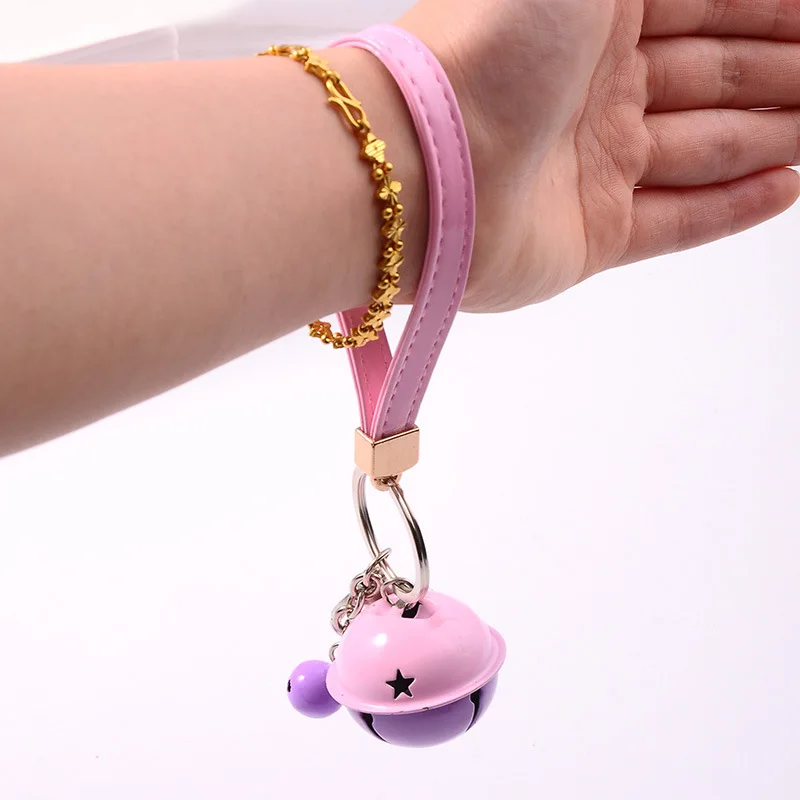 Fashion Key Chains Unisex Car Keychain Man Luxury Ring Holder Nice Gift for Women Keyring Pendant Llaveros with Bell | Украшения и
