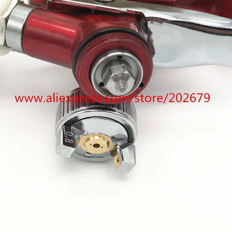 Распылитель HVLP с соплом 0 8 мм профессиональный мини-Аэрограф Для покраски