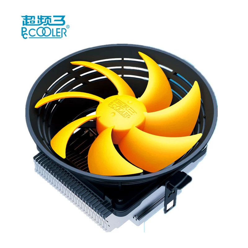 PcCooler Q120 Вентилятор охлаждения процессора для Intel LGA 775 1155 1156 1150 AMD FM2 Настольный
