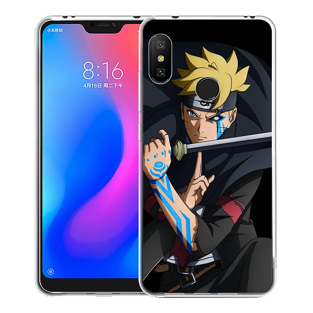 IYICAO Boruto Naruto Мягкий силиконовый чехол для телефона следующего поколения Xiaomi Mi 9 8 SE