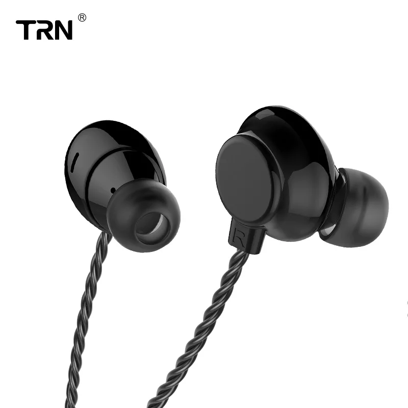 TRN H1 наушники вкладыши динамический привод HIFI DJ монитор бег спортивные ушные