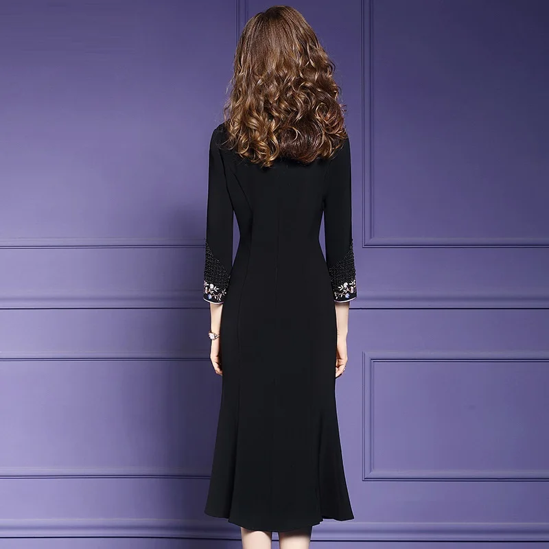 Китайский стиль Cheongsam стильное платье 2019 новые весенние женские Роскошные