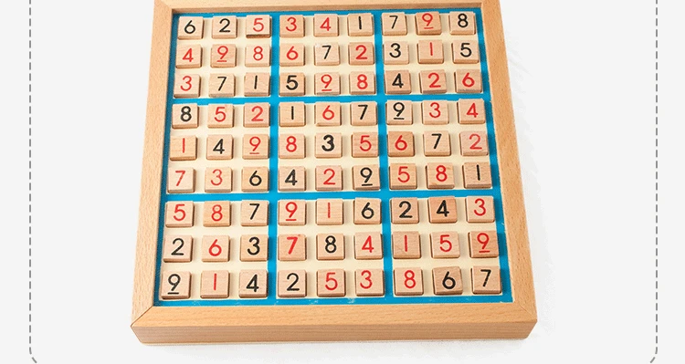 WYNLZQ Развивающие деревянные игрушки для детей Детские 99 таблица умножения