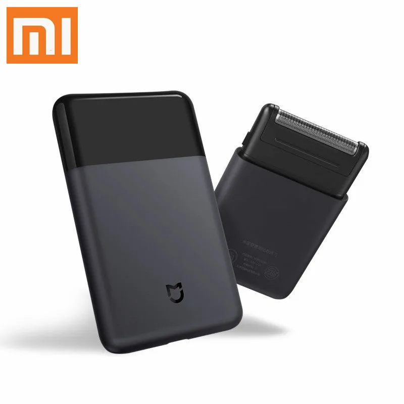 Xiaomi Mijia портативный электробритва для мужчин Смарт Портативный мини бритва влажное бритье моющийся Металл бритвы USB chargin