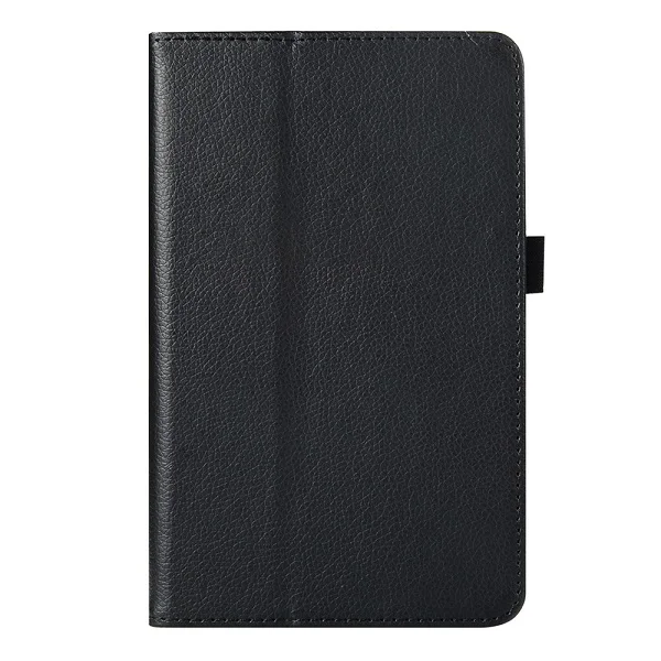 Black 8,0 дюймов pu кожаный защитный чехол для Xiaomi Mi Pad 4 Чехлы MiPad4 Mipad 4 Tablet Shell Back Capas Stand Pad Чехлы - Цвет: Black