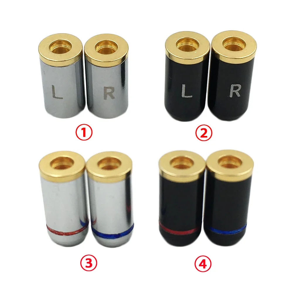 5 пар наушников MMCX DIY гнездовой контактный разъем для Shure ED5 SE535 прямой формы сделай
