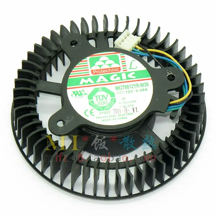 Червячный вентилятор постоянный ток 12 В 0 48а GTX260 GTX275 GTX280 GTX285|dc fan 12v|dc 12v fan12v dc |